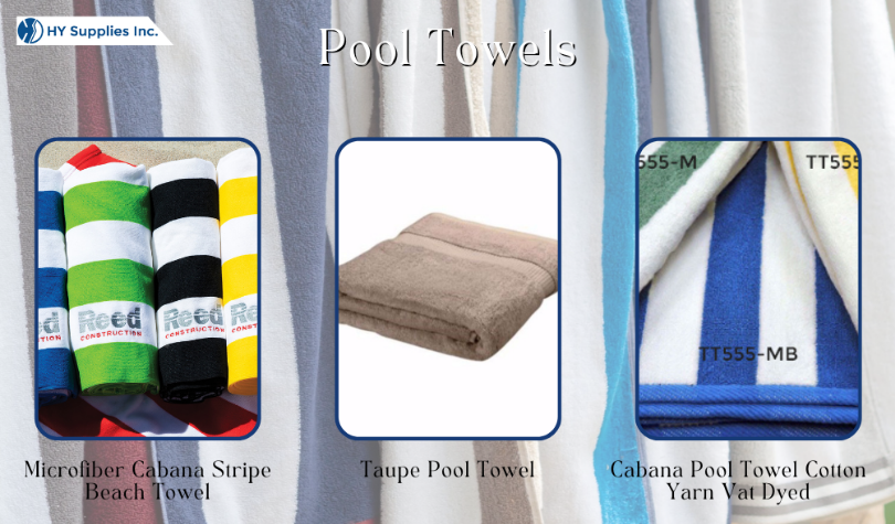 Unveiling the Luxurious Comfort of Cabana Stripe Pool Towels